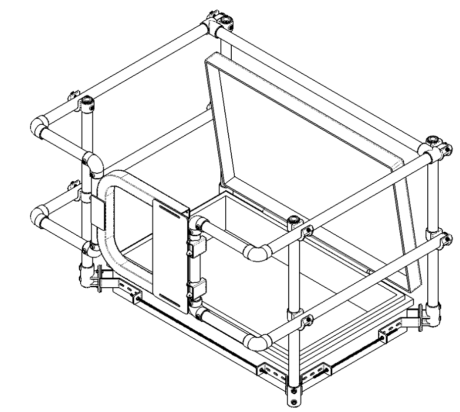 Roof Hatch Safety Rails | MSK Canada