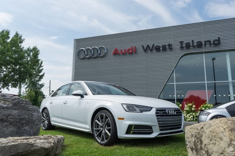Concessionnaire Audi Westisland à Montréal.