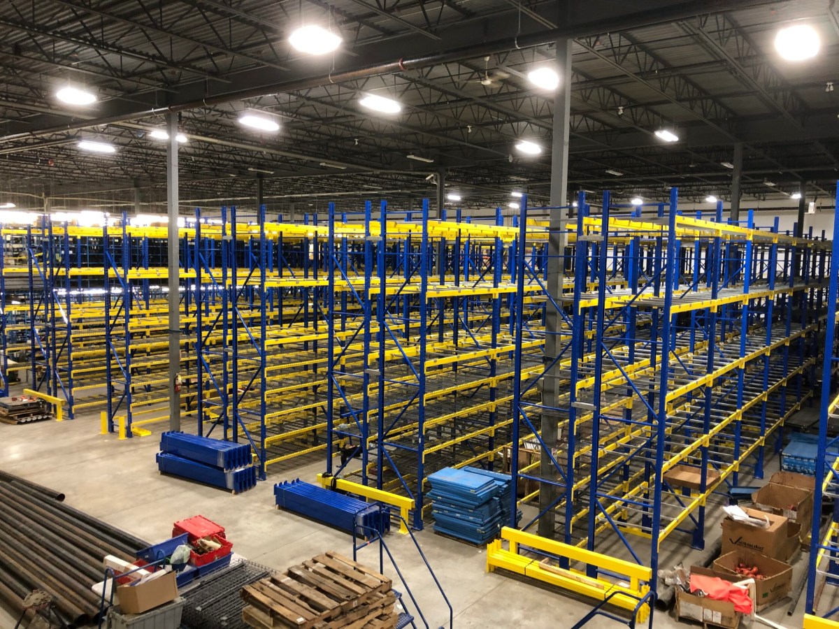Single Layer Racking Single deep racking | MSK CANADA