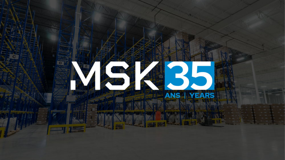Logo du 35e anniversaire de MSK Canada.