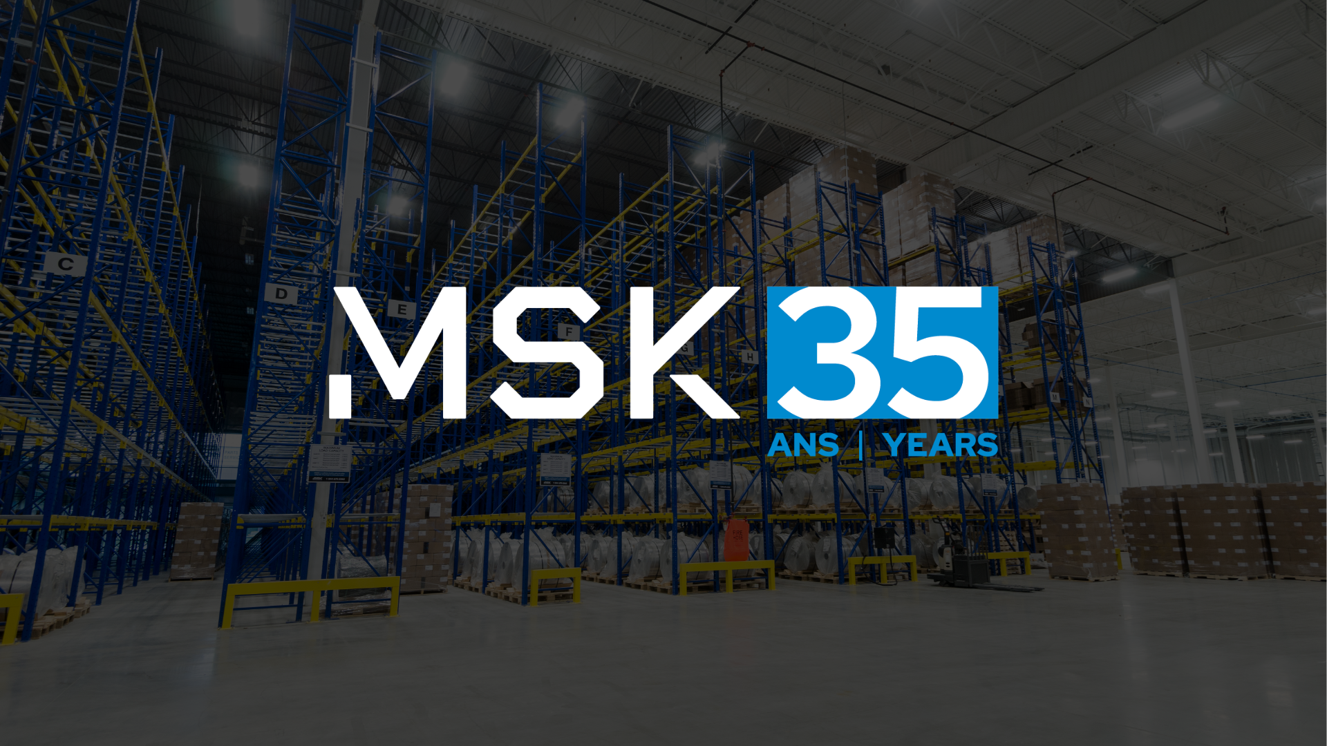 35e anniversaire de l'entreprise MSK Canada.