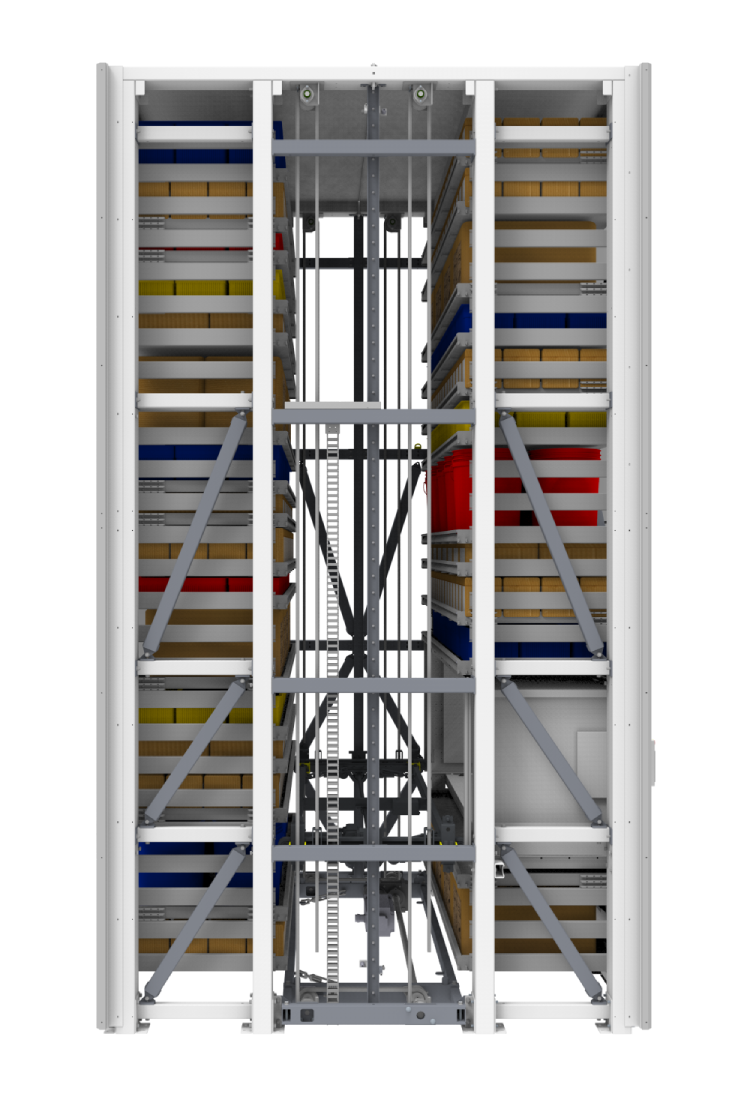 A view of the inside of a Vidir VLM.