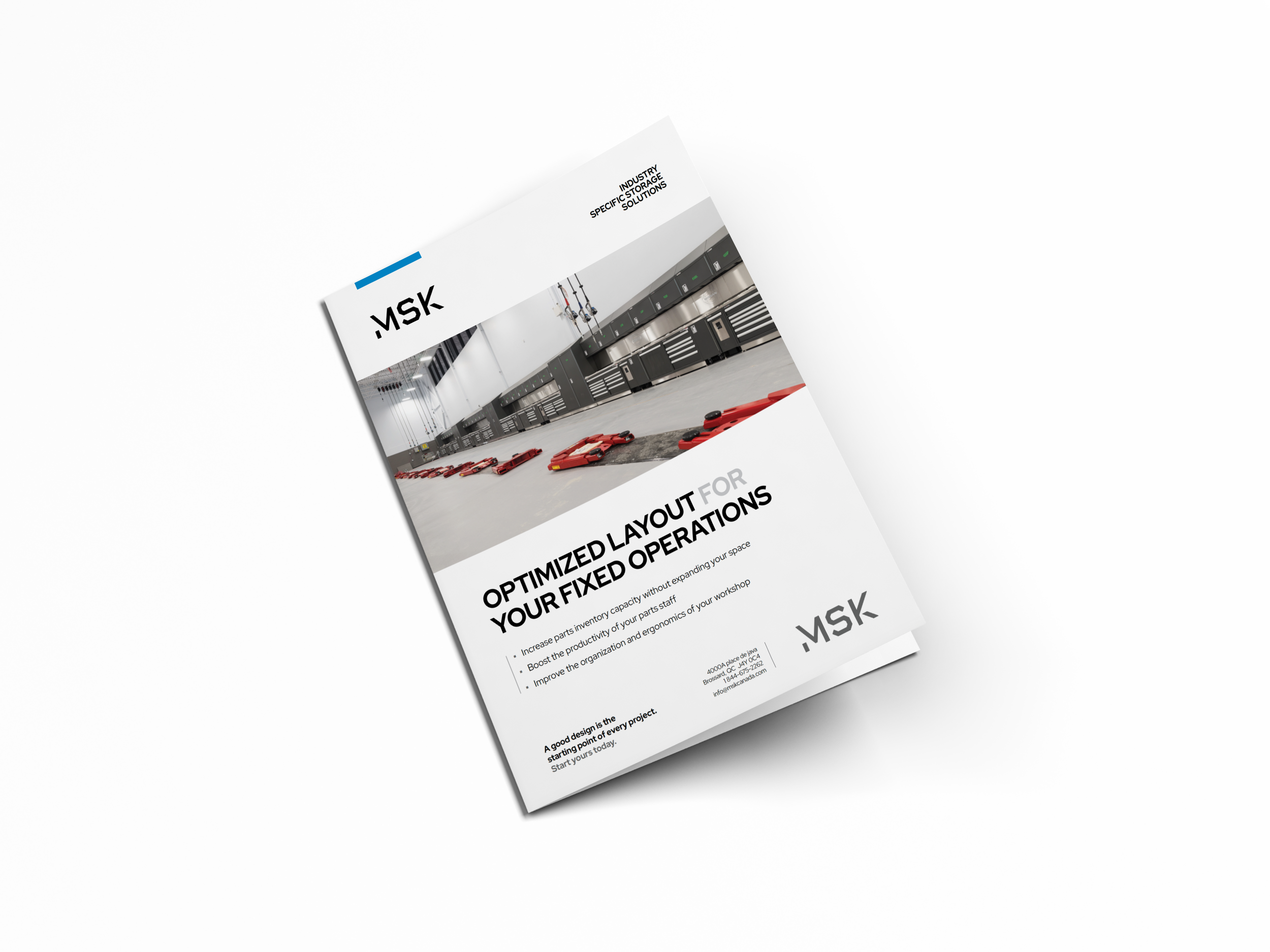 Car dealership flyers on a white background