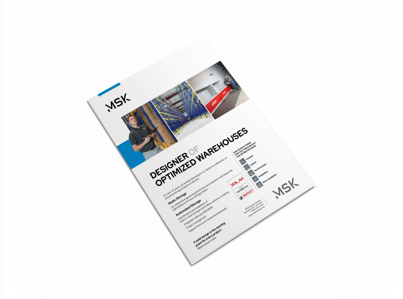 General flyer on a white background